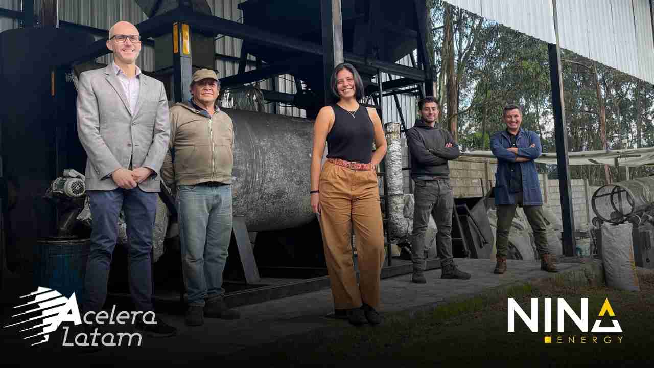 Acelera Latam invests in Nina Energy, a startup turning biomass into sustainable energy